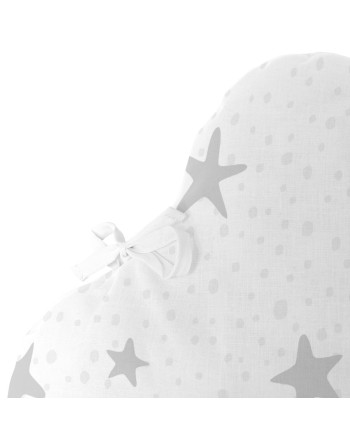 Wiegenschützer HappyFriday Basic Kids Little star  Grau 60 x 40 cm