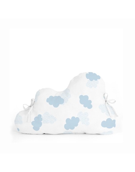 Wiegenschützer HappyFriday Basic Kids Clouds Blau 60 x 40 cm