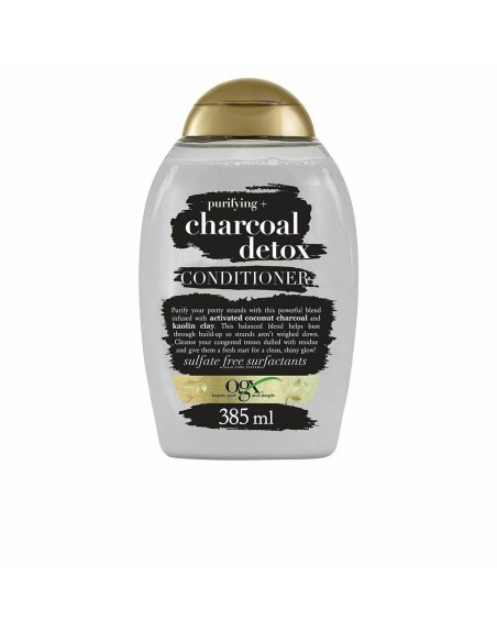 Conditioner OGX Charcoal Detox Purifying Scrub Active charcoal 385 ml