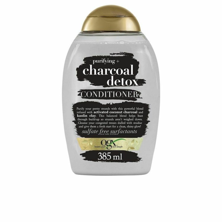 Balsamo OGX Charcoal Detox Esfoliante Purificante Carbone attivo 385 ml