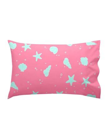 Jeu de draps HappyFriday Mr Fox Happy Mermaid Multicouleur Lit de bébé 2 Pièces