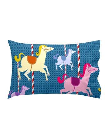 Set di Lenzuola HappyFriday Mr Fox Nanny Multicolore Culla Neonato 2 Pezzi