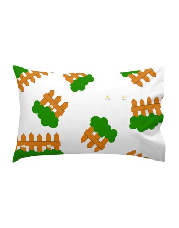 Bedding set HappyFriday Mr Fox Piggys Multicolour Baby Crib 2 Pieces