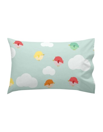 Set di Lenzuola HappyFriday Happynois Learning To Fly Multicolore Culla Neonato 2 Pezzi