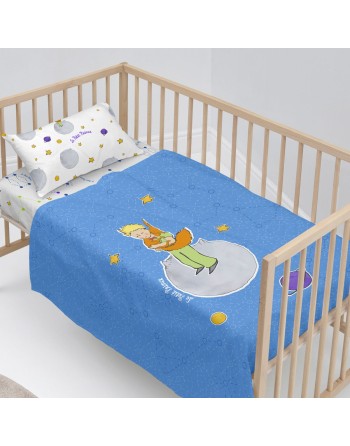 Bedding set HappyFriday Le Petit Prince Accolade Multicolour Baby Crib 2 Pieces