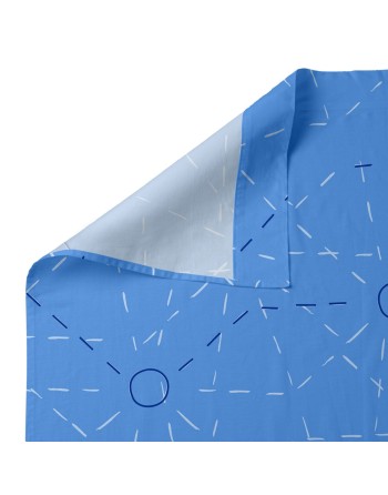 Jeu de draps HappyFriday Le Petit Prince Accolade Multicouleur Lit de bébé 2 Pièces