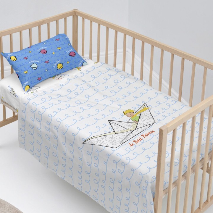 Set di Lenzuola HappyFriday Le Petit Prince Navire  Multicolore Culla Neonato 2 Pezzi