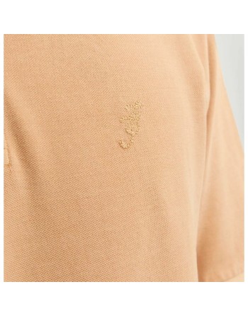 Herren Kurzarm-Poloshirt Jack & Jones JPRBLUWILLIAM  12257315  Beige