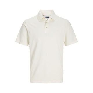 Kortærmet Polotrøje til Mænd Jack & Jones JPRBLUWILLIAM  12257315  Hvid