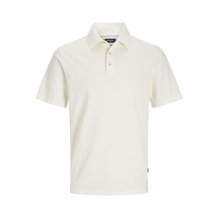 Polo a Maniche Corte Uomo Jack & Jones JPRBLUWILLIAM  12257315  Bianco