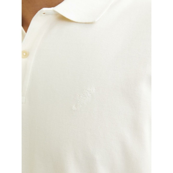 Polo a Maniche Corte Uomo Jack & Jones JPRBLUWILLIAM  12257315  Bianco
