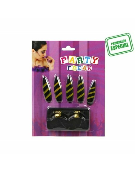 False nails 7637 Bee False Eyelashes