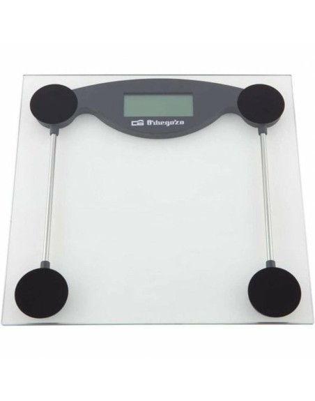 Digital Bathroom Scales Orbegozo 16229 Transparent Glass 150 kg (1 Unit)