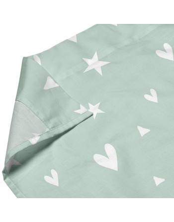 Jeu de draps HappyFriday HF Mini Fairy Dust Multicouleur Lit de bébé 2 Pièces