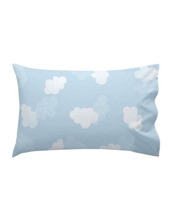 Bedding set HappyFriday Basic Kids Clouds Blue Baby Crib 2 Pieces