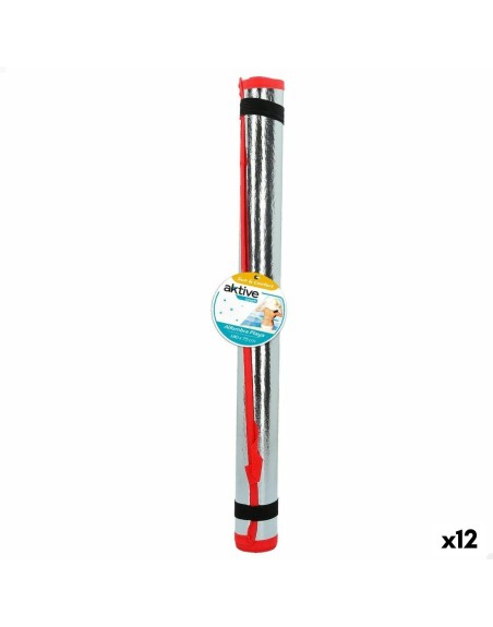 Esterilla de playa Aktive PVC 180 x 0,5 x 75 cm (12 Unidades)