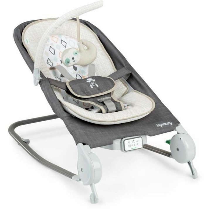 Hamaca para Bebé Ingenuity Happy Belly Gris