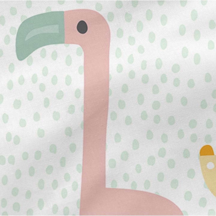 Protector de Cuna HappyFriday Moshi Moshi Hola Multicolor 210 x 40 cm