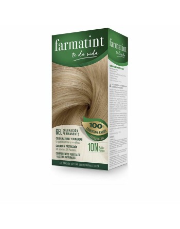 Permanent Dye Farmatint 10n-Rubio Platino Gel