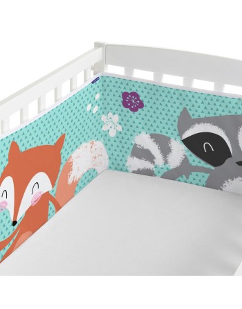 Protector de Cuna HappyFriday Moshi Moshi Fantasy Multicolor 210 x 40 cm