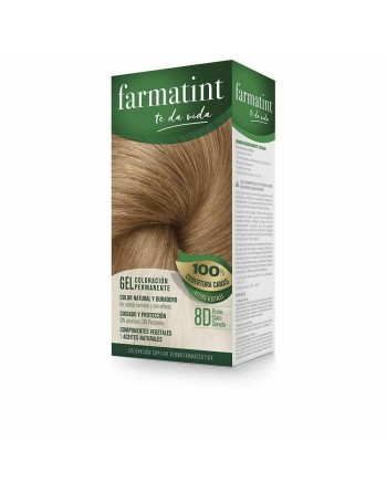 Permanent Dye Farmatint 8d-Rubio Claro Dorado Gel
