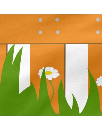 Protection du berceau HappyFriday Mr Fox Piggys Multicouleur 210 x 40 cm