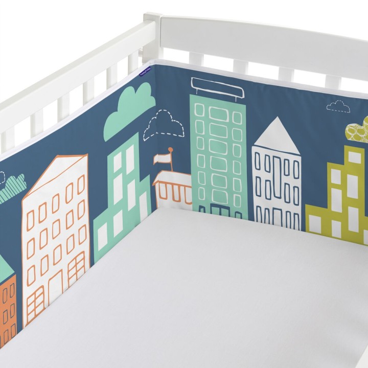 Paracolpi per culla HappyFriday Moshi Moshi Holidays Multicolore 210 x 40 cm