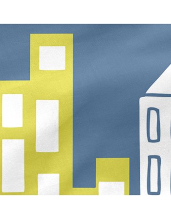 Protection du berceau HappyFriday Moshi Moshi Holidays Multicouleur 210 x 40 cm