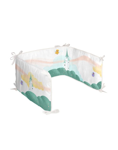 Protection du berceau HappyFriday Mr Fox Dreaming Multicouleur 210 x 40 cm