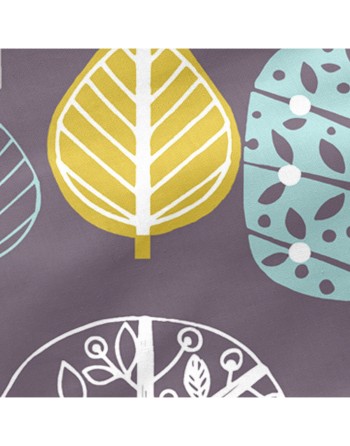 Paracolpi per culla HappyFriday Moshi moshi Woodland Multicolore 210 x 40 cm