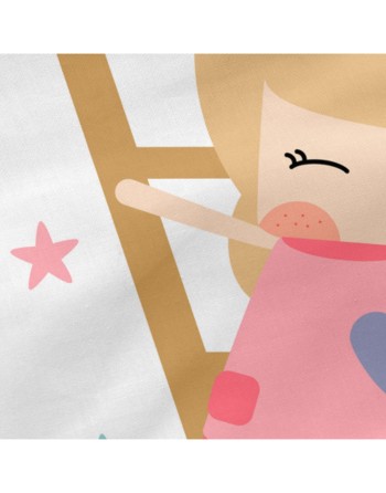 Protector de Cuna HappyFriday Happynois Moon dream Multicolor 210 x 40 cm