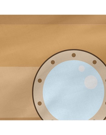 Saco Nórdico sin Relleno HappyFriday Mr Fox Flying boy Multicolor 105 x 200 cm