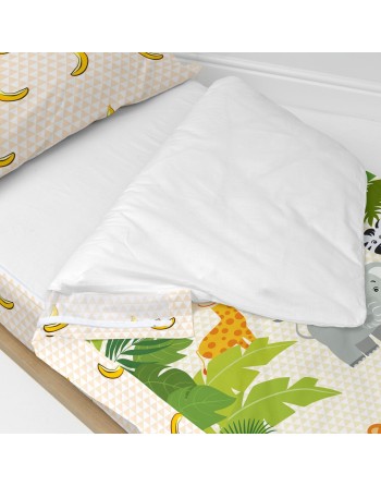 Copripiumino senza Imbottitura HappyFriday Mr Fox Wild Multicolore 90 x 200 cm