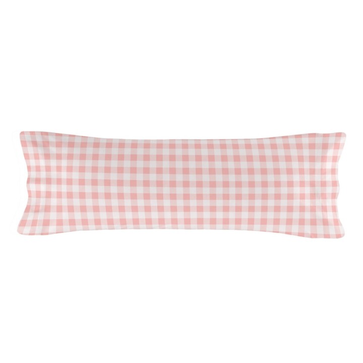 Bettbezug ohne Füllung. HappyFriday Basic Kids Vichy Rosa 90 x 200 cm