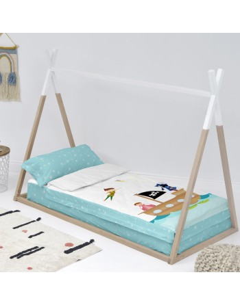 Saco Nórdico con Relleno HappyFriday Mr Fox Flying Boy Multicolor 105 x 200 cm