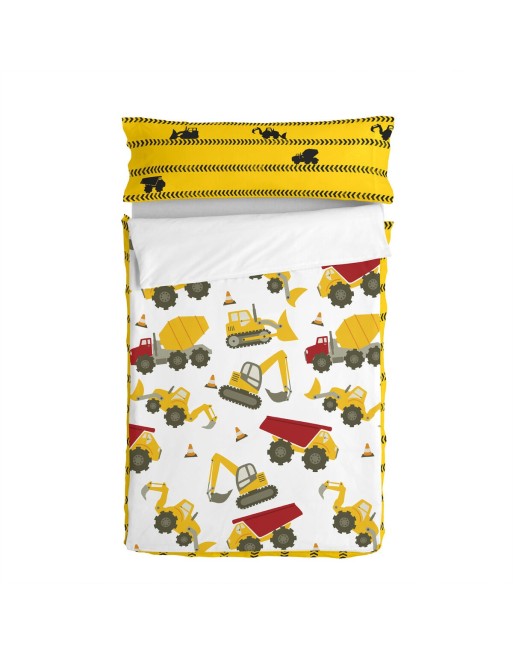 Couette rembourrée HappyFriday Mr Fox Machinery Multicouleur 105 x 200 cm