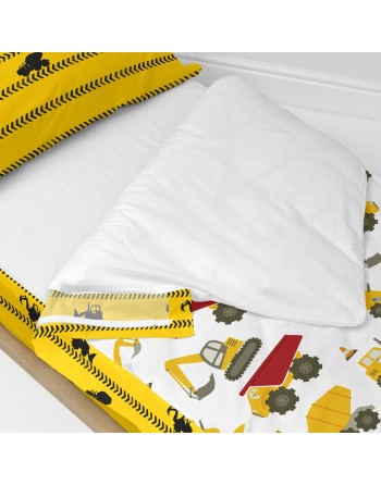 Couette rembourrée HappyFriday Mr Fox Machinery Multicouleur 105 x 200 cm