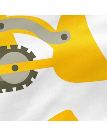 Saco Nórdico con Relleno HappyFriday Mr Fox Machinery Multicolor 105 x 200 cm