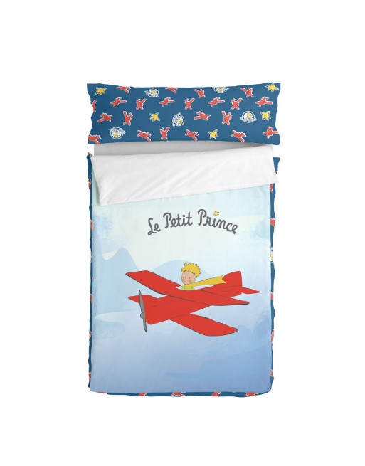 Couette rembourrée HappyFriday Le Petit Prince Son Avion Multicouleur 105 x 200 cm