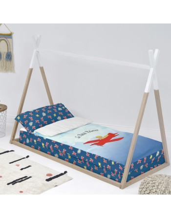 Saco Nórdico con Relleno HappyFriday Le Petit Prince Son Avion Multicolor 105 x 200 cm