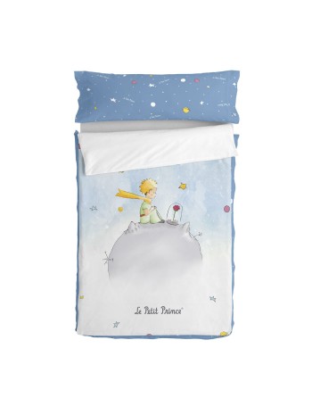 Bettbezug mit Füllung HappyFriday Le Petit Prince Univers Bunt 105 x 200 cm