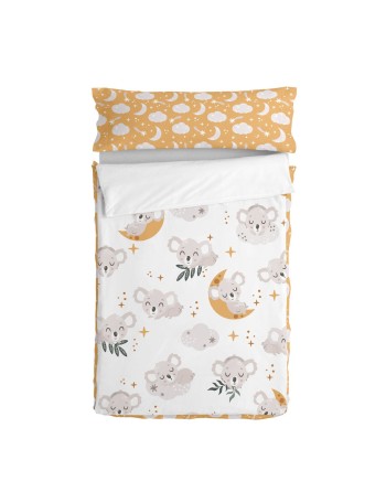 Couette rembourrée HappyFriday Moshi Moshi Baby Koala Multicouleur 105 x 200 cm