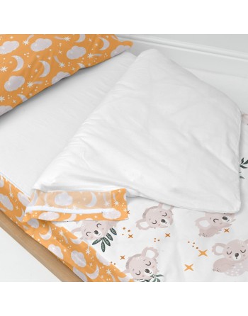 Couette rembourrée HappyFriday Moshi Moshi Baby Koala Multicouleur 105 x 200 cm