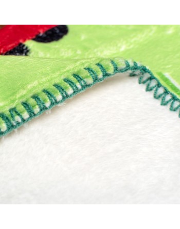 Couverture HappyFriday Mr Fox Grandma Multicouleur Microfibre 110 x 140 cm