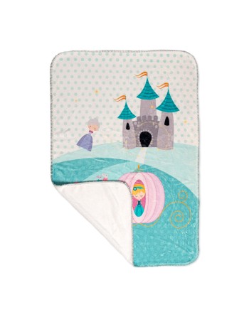 Blanket HappyFriday Mr Fox Pumpkin Multicolour Microfibre 110 x 140 cm