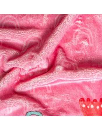 Couverture HappyFriday Moshi Moshi Hola Multicouleur Microfibre 110 x 140 cm