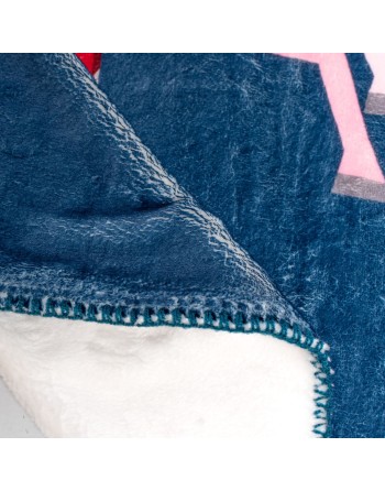 Blanket HappyFriday Mr Fox Nanny Multicolour Microfibre 110 x 140 cm