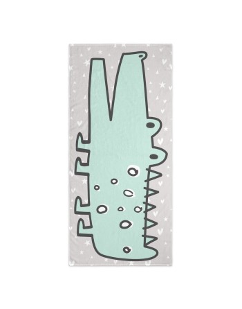 Bath towel HappyFriday Moshi Moshi Best Buddies Multicolour 70 x 150 cm