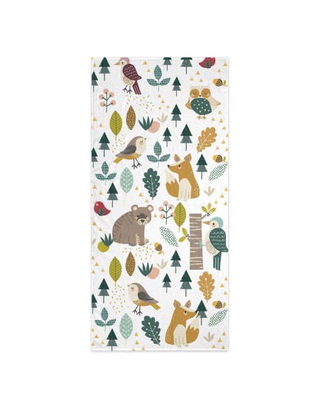 Badetuch HappyFriday Moshi Moshi Harvestwood Bunt 70 x 150 cm