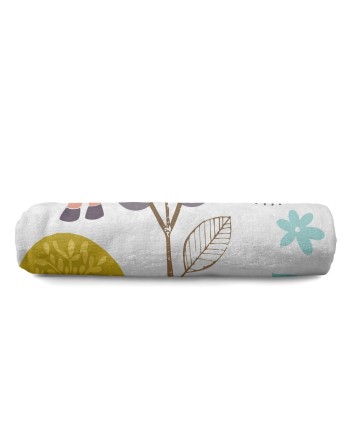 Telo da bagno HappyFriday Moshi Moshi Woodland Multicolore 70 x 150 cm